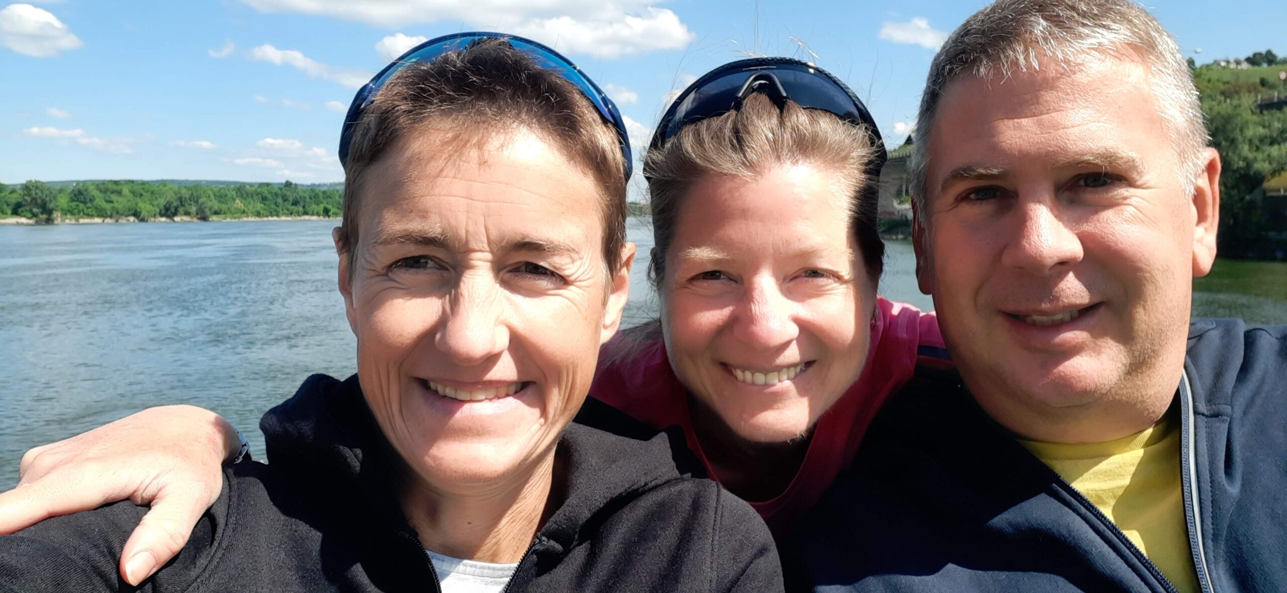 Stephanie, Gini und Christian Stephanie, Gini und Christian